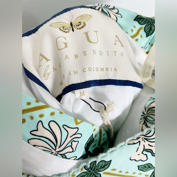 Agua By Agua Bendita Caramelo Herbal Print dress - Picture 10 of 10